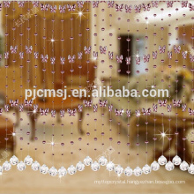 2015 the top wholesale cheap bead crystal curtain for office & home ,hanging door ,window decoration